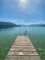 A dock over a body of water  Description automatically generated with low confidence