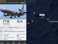 McDonnell Douglas KC-10A Extender [79-1710] of the 305th respectively 518th Air Mobility Wing from Joint Base McGuire-Dix-Lakehurst, NY descending for Lajes Field [TER]