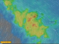 10.12.2022: Schwere Gewitter und Starkregen auf den Azoren.