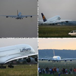 A380 in Stuttgart