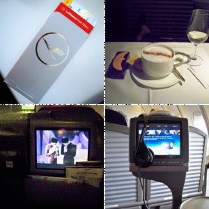 LH782 First Class FRA-KUL