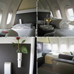 Neue LH First in der B747