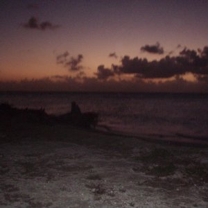 Sonnenuntergang in Saipan