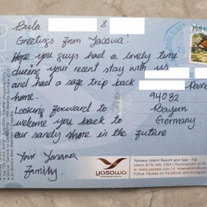 yasawa postkarte 2