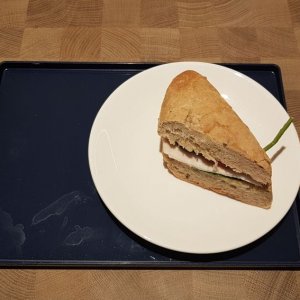 Essen in der Crown Lounge 52