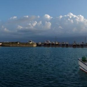 Fischerei-Hafen