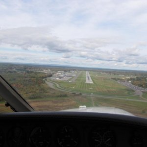 Anflug auf ALB