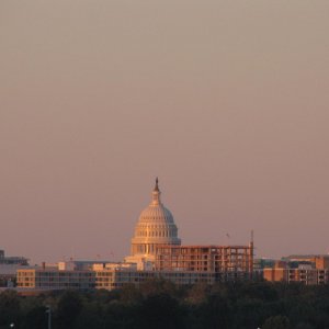 Abend über Washington