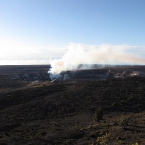 aktiver Vulkan auf Big Island