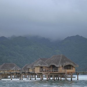 Wasserbungalows, teurer, aber schlechter als Beach