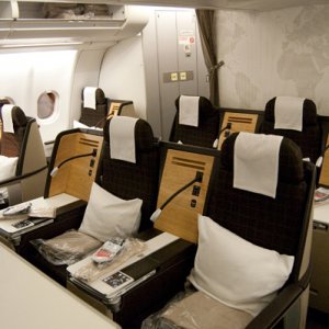 Business Class - Die hinteren Reihen