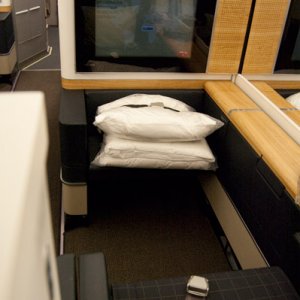 First Class - Sitz in der vollen LÃ¤nge