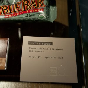 Free non-alcoholic drinks