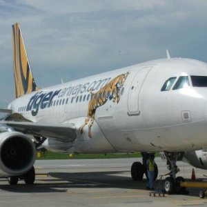 tiger airways a320 - TR2156 SIN-HKT