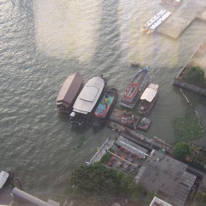 Bangkok Hilton Blick aus dem Zimmer