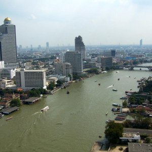 Bangkok Hilton Dachterrasse