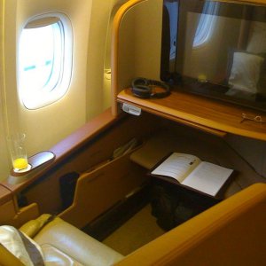 First Class Sitz B777-300ER