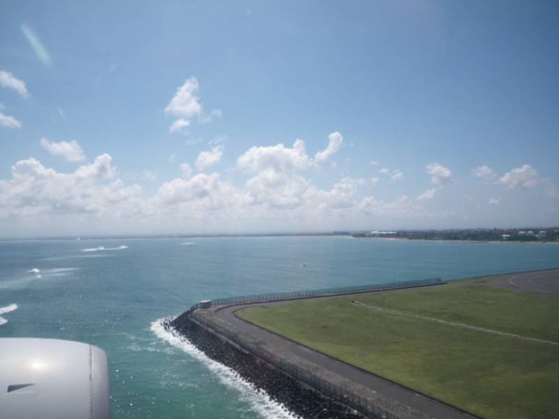 67  Bali Anflug