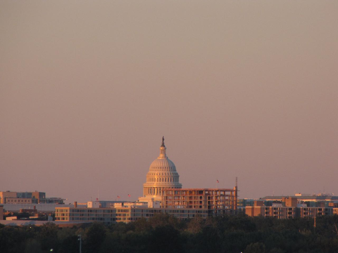 Abend über Washington