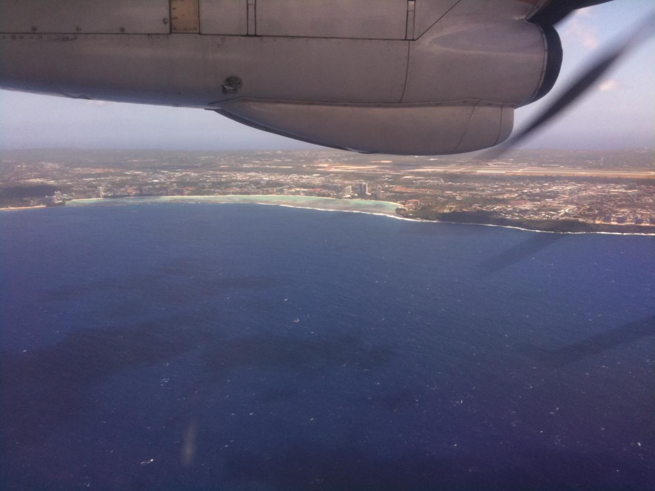 Guam aus der Luft