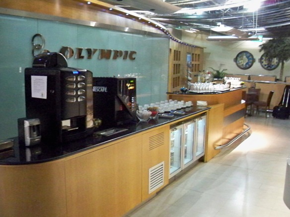 Kaffetheke Olympic Lounge ATH