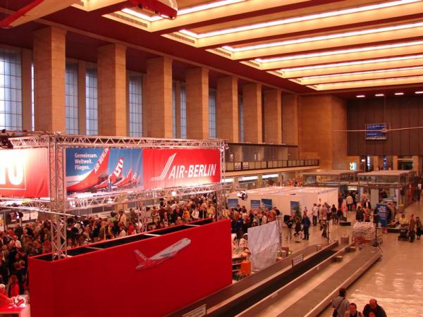 Party im Terminal
