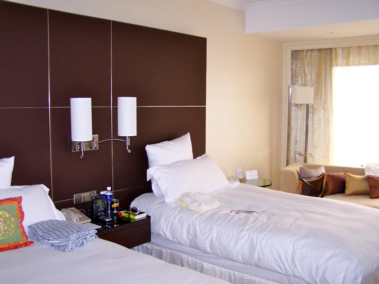 Singapore Hilton Schlafraum