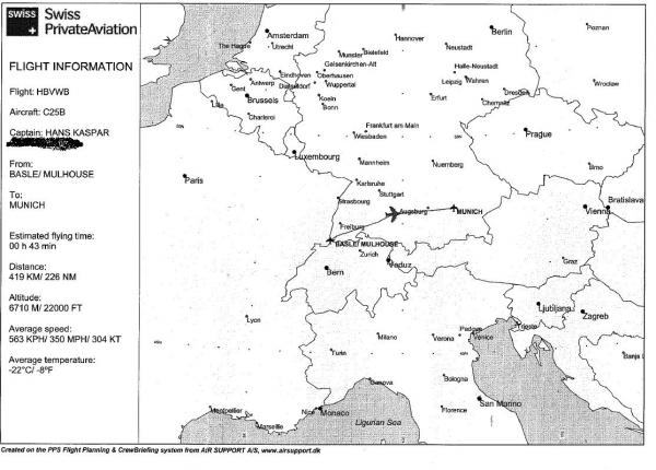 Unsere Route